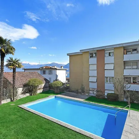 Apartamento Malibu46 - With Shared Pool & Balcony - Happy Minusio